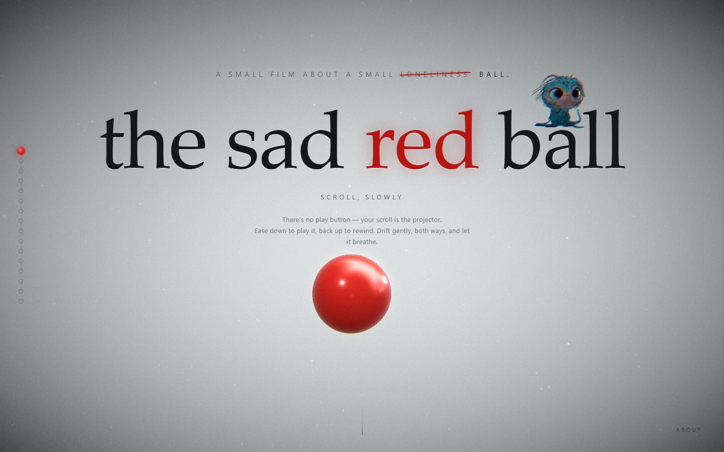 The Sad Red Ball
